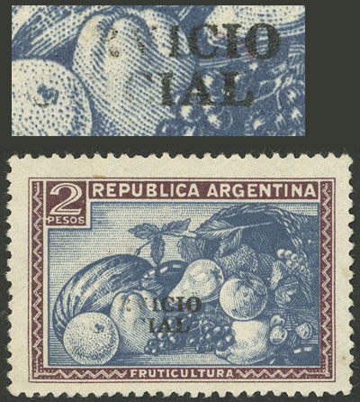 Lot 1143 - Argentina official stamps - Guillermo Jalil - Philatino Auction # 2344 ARGENTINA: Lot 1143 - Argentina official stamps - Guillermo Jalil - Philatino Auction # 2344 ARGENTINA: