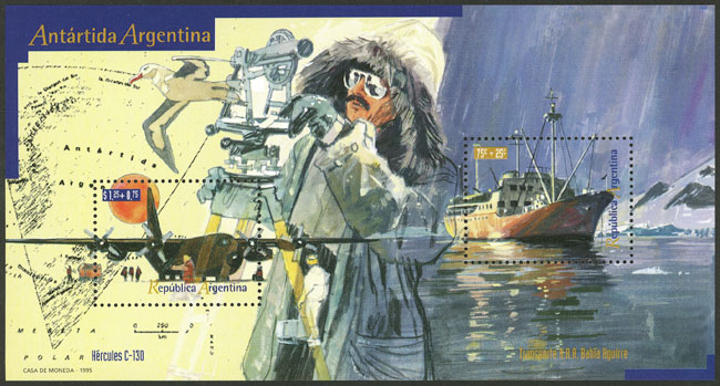 Lot 1035 - Argentina souvenir sheets - Guillermo Jalil - Philatino Auction # 2344 ARGENTINA: Lot 1035 - Argentina souvenir sheets - Guillermo Jalil - Philatino Auction # 2344 ARGENTINA: