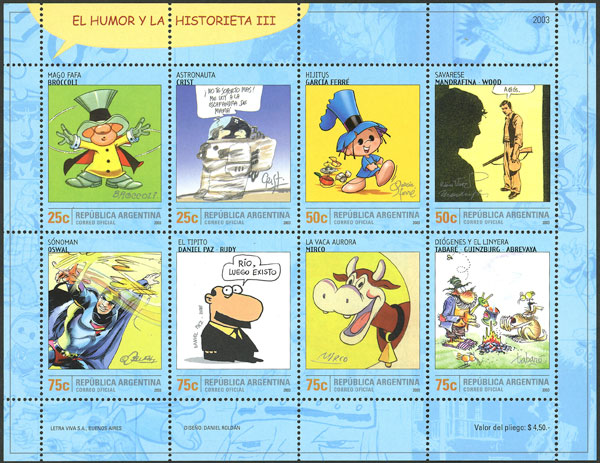 Lot 1055 - Argentina souvenir sheets -  Guillermo Jalil - Philatino Auction # 2344 ARGENTINA: 