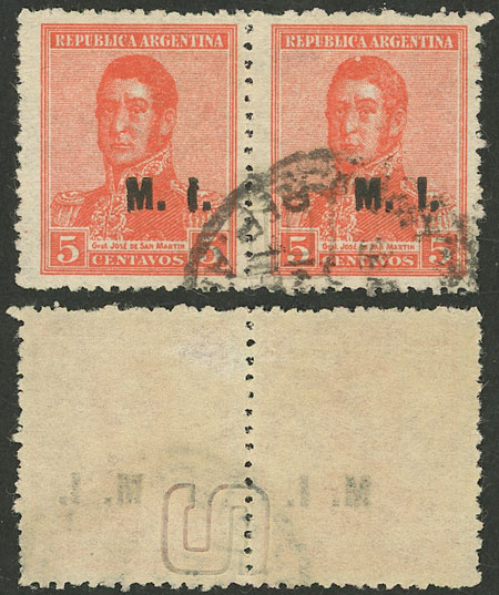 Lot 1112 - Argentina official stamps - Guillermo Jalil - Philatino Auction # 2344 ARGENTINA: Lot 1112 - Argentina official stamps - Guillermo Jalil - Philatino Auction # 2344 ARGENTINA: