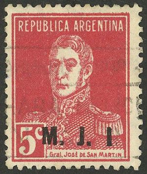 Lot 1122 - Argentina official stamps - Guillermo Jalil - Philatino Auction # 2344 ARGENTINA: Lot 1122 - Argentina official stamps - Guillermo Jalil - Philatino Auction # 2344 ARGENTINA: