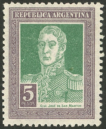 Lot 326 - Argentina general issues - Guillermo Jalil - Philatino Auction # 2344 ARGENTINA: Lot 326 - Argentina general issues - Guillermo Jalil - Philatino Auction # 2344 ARGENTINA: