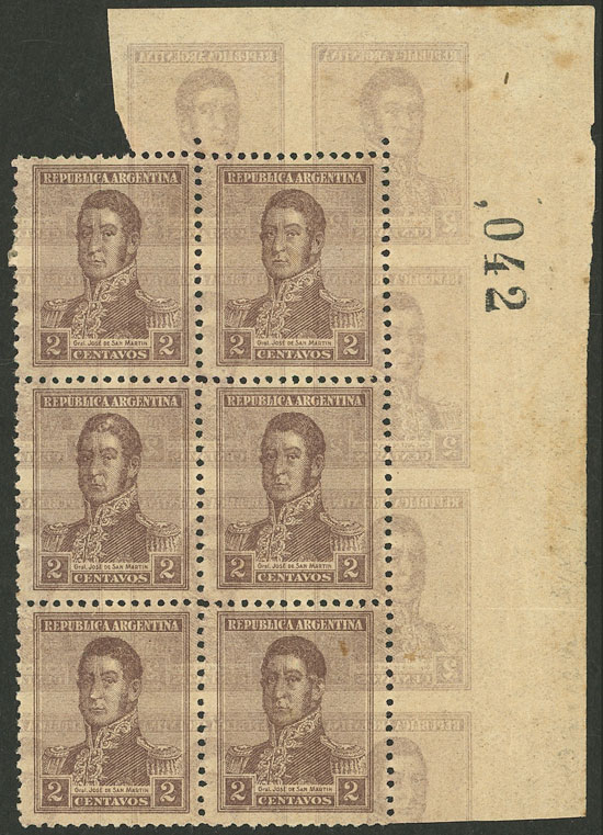 Lot 278 - Argentina general issues - Guillermo Jalil - Philatino Auction # 2344 ARGENTINA: Lot 278 - Argentina general issues - Guillermo Jalil - Philatino Auction # 2344 ARGENTINA: