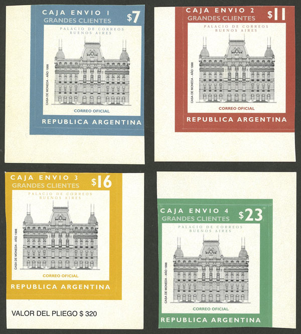 Lot 1084 - Argentina parcel post stamps - Guillermo Jalil - Philatino Auction # 2344 ARGENTINA: Lot 1084 - Argentina parcel post stamps - Guillermo Jalil - Philatino Auction # 2344 ARGENTINA: