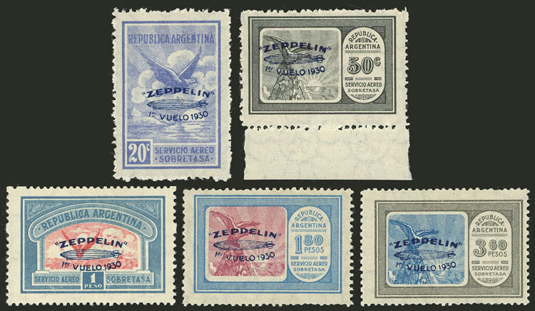Lot 368 - Argentina general issues -  Guillermo Jalil - Philatino Auction # 2344 ARGENTINA: 