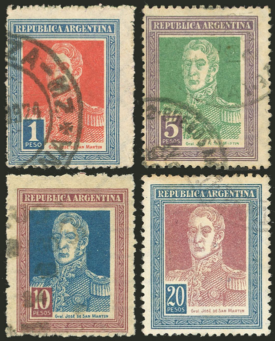 Lot 330 - Argentina general issues - Guillermo Jalil - Philatino Auction # 2344 ARGENTINA: Lot 330 - Argentina general issues - Guillermo Jalil - Philatino Auction # 2344 ARGENTINA:
