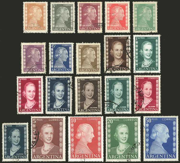 Lot 631 - Argentina general issues - Guillermo Jalil - Philatino Auction # 2344 ARGENTINA: Lot 631 - Argentina general issues - Guillermo Jalil - Philatino Auction # 2344 ARGENTINA: