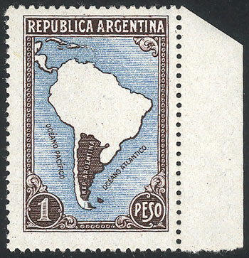 Lot 446 - Argentina general issues - Guillermo Jalil - Philatino Auction # 2344 ARGENTINA: Lot 446 - Argentina general issues - Guillermo Jalil - Philatino Auction # 2344 ARGENTINA: