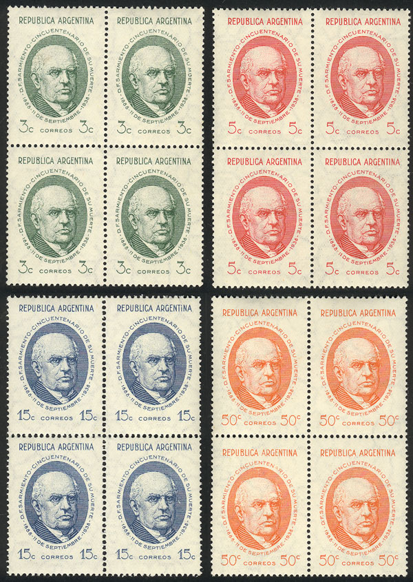 Lot 497 - Argentina general issues - Guillermo Jalil - Philatino Auction # 2344 ARGENTINA: Lot 497 - Argentina general issues - Guillermo Jalil - Philatino Auction # 2344 ARGENTINA: