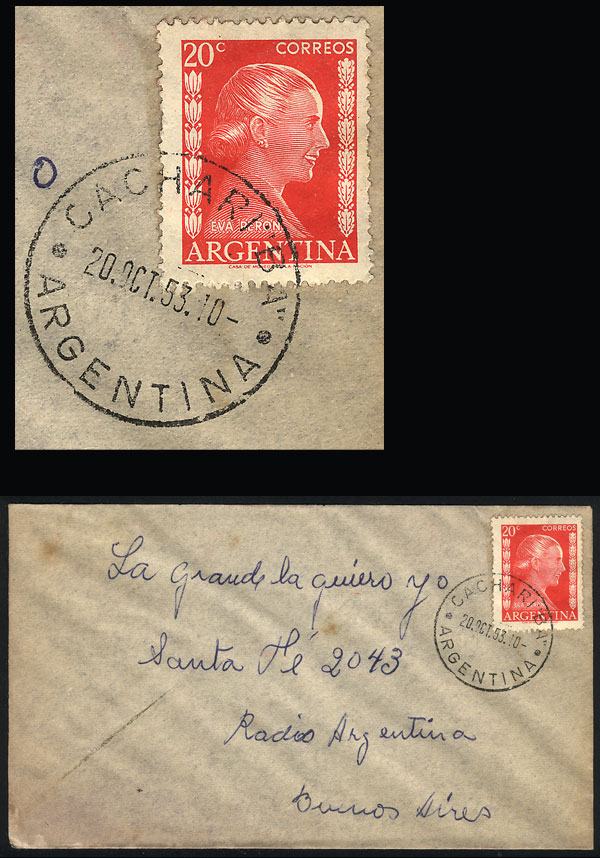 Lot 1251 - Argentina postal history - Guillermo Jalil - Philatino Auction # 2344 ARGENTINA: Lot 1251 - Argentina postal history - Guillermo Jalil - Philatino Auction # 2344 ARGENTINA: