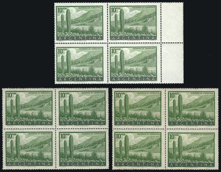 Lot 676 - Argentina general issues -  Guillermo Jalil - Philatino Auction # 2344 ARGENTINA: 