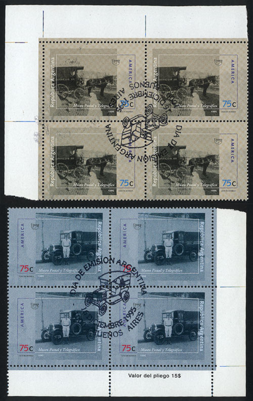 Lot 945 - Argentina general issues - Guillermo Jalil - Philatino Auction # 2344 ARGENTINA: Lot 945 - Argentina general issues - Guillermo Jalil - Philatino Auction # 2344 ARGENTINA: