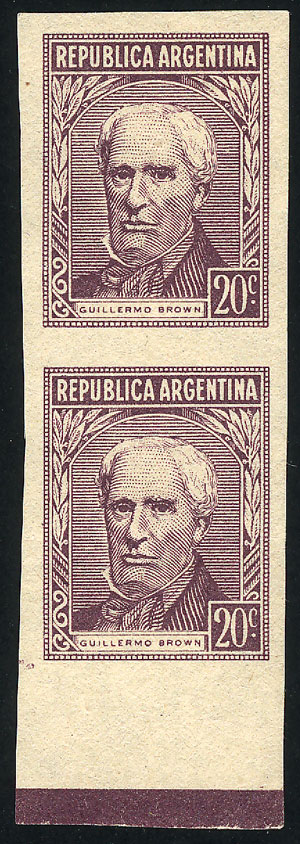 Lot 656 - Argentina general issues - Guillermo Jalil - Philatino Auction # 2344 ARGENTINA: Lot 656 - Argentina general issues - Guillermo Jalil - Philatino Auction # 2344 ARGENTINA: