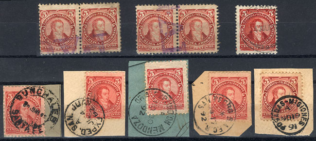 Lot 111 - Argentina general issues -  Guillermo Jalil - Philatino Auction # 2344 ARGENTINA: 