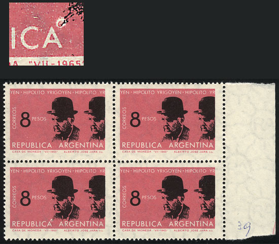 Lot 801 - Argentina general issues - Guillermo Jalil - Philatino Auction # 2344 ARGENTINA: Lot 801 - Argentina general issues - Guillermo Jalil - Philatino Auction # 2344 ARGENTINA: