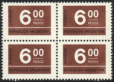 Lot 843 - Argentina general issues - Guillermo Jalil - Philatino Auction # 2344 ARGENTINA: Lot 843 - Argentina general issues - Guillermo Jalil - Philatino Auction # 2344 ARGENTINA: