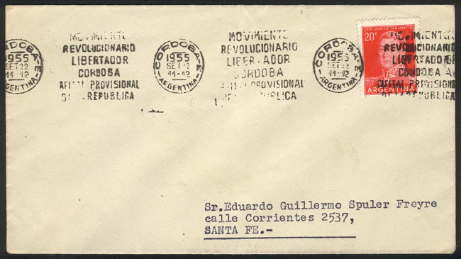 Lot 1255 - Argentina postal history - Guillermo Jalil - Philatino Auction # 2344 ARGENTINA: Lot 1255 - Argentina postal history - Guillermo Jalil - Philatino Auction # 2344 ARGENTINA:
