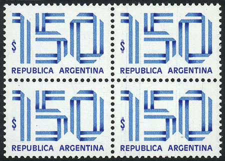Lot 883 - Argentina general issues - Guillermo Jalil - Philatino Auction # 2344 ARGENTINA: Lot 883 - Argentina general issues - Guillermo Jalil - Philatino Auction # 2344 ARGENTINA: