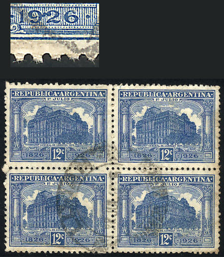 Lot 355 - Argentina general issues -  Guillermo Jalil - Philatino Auction # 2344 ARGENTINA: 