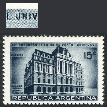 Lot 503 - Argentina general issues - Guillermo Jalil - Philatino Auction # 2344 ARGENTINA: Lot 503 - Argentina general issues - Guillermo Jalil - Philatino Auction # 2344 ARGENTINA:
