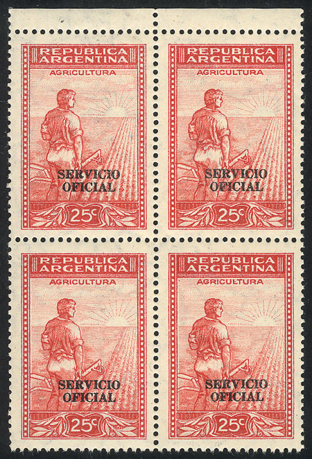 Lot 1141 - Argentina official stamps - Guillermo Jalil - Philatino Auction # 2344 ARGENTINA: Lot 1141 - Argentina official stamps - Guillermo Jalil - Philatino Auction # 2344 ARGENTINA: