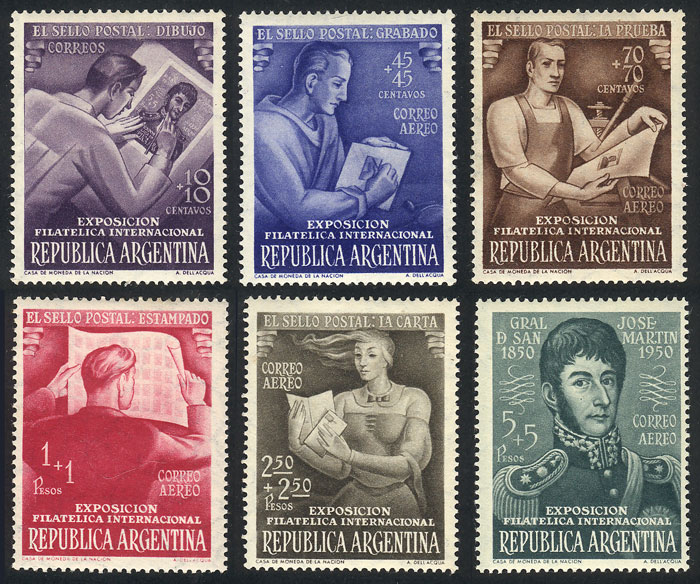 Lot 626 - Argentina general issues - Guillermo Jalil - Philatino Auction # 2344 ARGENTINA: Lot 626 - Argentina general issues - Guillermo Jalil - Philatino Auction # 2344 ARGENTINA: