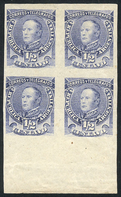 Lot 103 - Argentina general issues -  Guillermo Jalil - Philatino Auction # 2344 ARGENTINA: 