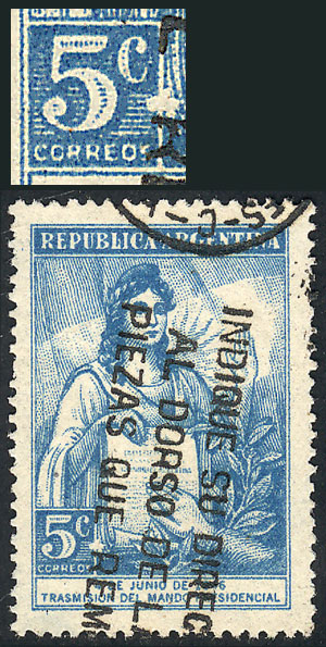 Lot 604 - Argentina general issues -  Guillermo Jalil - Philatino Auction # 2344 ARGENTINA: 