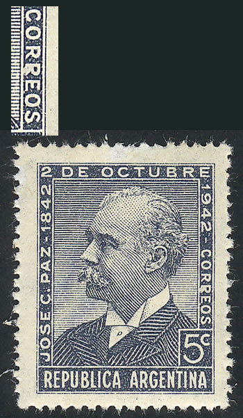 Lot 551 - Argentina general issues - Guillermo Jalil - Philatino Auction # 2344 ARGENTINA: Lot 551 - Argentina general issues - Guillermo Jalil - Philatino Auction # 2344 ARGENTINA: