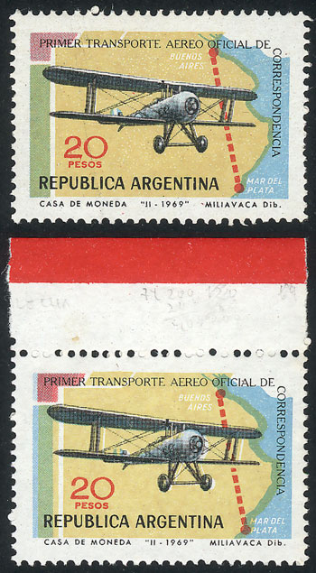 Lot 813 - Argentina general issues - Guillermo Jalil - Philatino Auction # 2344 ARGENTINA: Lot 813 - Argentina general issues - Guillermo Jalil - Philatino Auction # 2344 ARGENTINA: