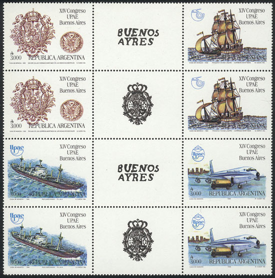 Lot 915 - Argentina general issues - Guillermo Jalil - Philatino Auction # 2344 ARGENTINA: Lot 915 - Argentina general issues - Guillermo Jalil - Philatino Auction # 2344 ARGENTINA: