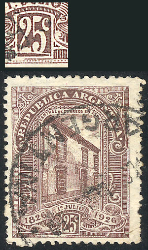 Lot 357 - Argentina general issues -  Guillermo Jalil - Philatino Auction # 2344 ARGENTINA: 