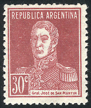 Lot 352 - Argentina general issues -  Guillermo Jalil - Philatino Auction # 2344 ARGENTINA: 