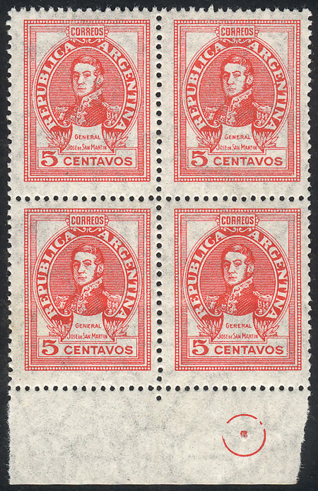 Lot 561 - Argentina general issues - Guillermo Jalil - Philatino Auction # 2347 ARGENTINA: Lot 561 - Argentina general issues - Guillermo Jalil - Philatino Auction # 2347 ARGENTINA: