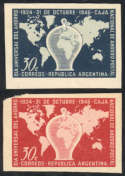 Lot 607 - Argentina general issues -  Guillermo Jalil - Philatino Auction # 2347 ARGENTINA: 