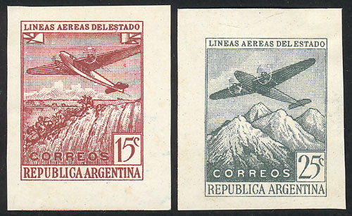 Lot 604 - Argentina general issues -  Guillermo Jalil - Philatino Auction # 2347 ARGENTINA: 