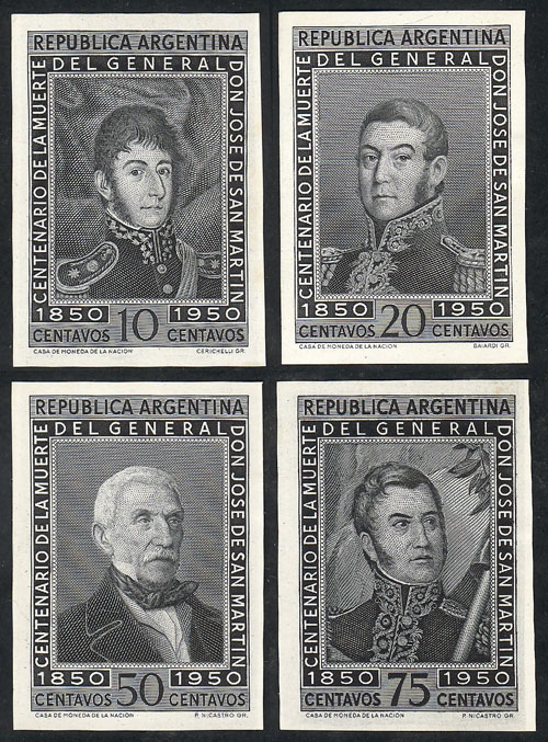 Lot 622 - Argentina general issues -  Guillermo Jalil - Philatino Auction # 2347 ARGENTINA: 