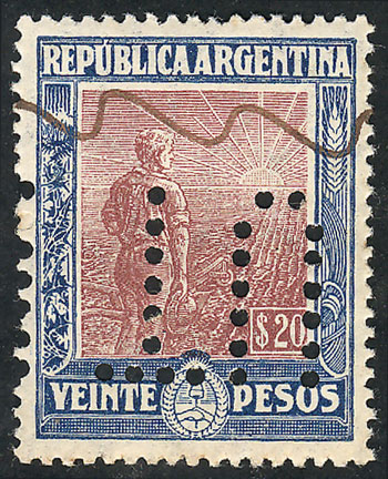 Lot 250 - Argentina general issues - Guillermo Jalil - Philatino Auction # 2347 ARGENTINA: Lot 250 - Argentina general issues - Guillermo Jalil - Philatino Auction # 2347 ARGENTINA: