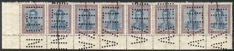 Lot 274 - Argentina general issues -  Guillermo Jalil - Philatino Auction # 2347 ARGENTINA: 