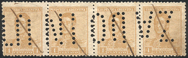 Lot 286 - Argentina general issues - Guillermo Jalil - Philatino Auction # 2347 ARGENTINA: Lot 286 - Argentina general issues - Guillermo Jalil - Philatino Auction # 2347 ARGENTINA: