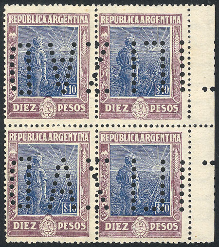 Lot 241 - Argentina general issues - Guillermo Jalil - Philatino Auction # 2347 ARGENTINA: Lot 241 - Argentina general issues - Guillermo Jalil - Philatino Auction # 2347 ARGENTINA: