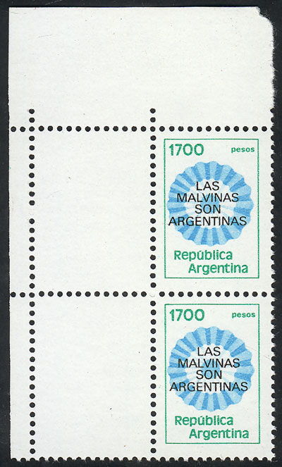Lot 897 - Argentina general issues - Guillermo Jalil - Philatino Auction # 2347 ARGENTINA: Lot 897 - Argentina general issues - Guillermo Jalil - Philatino Auction # 2347 ARGENTINA: