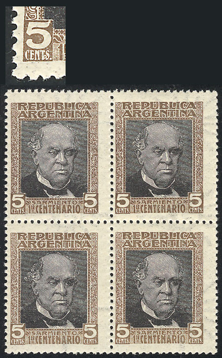 Lot 216 - Argentina general issues - Guillermo Jalil - Philatino Auction # 2347 ARGENTINA: Lot 216 - Argentina general issues - Guillermo Jalil - Philatino Auction # 2347 ARGENTINA: