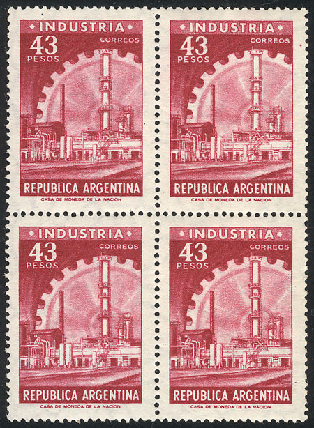 Lot 788 - Argentina general issues - Guillermo Jalil - Philatino Auction # 2347 ARGENTINA: Lot 788 - Argentina general issues - Guillermo Jalil - Philatino Auction # 2347 ARGENTINA: