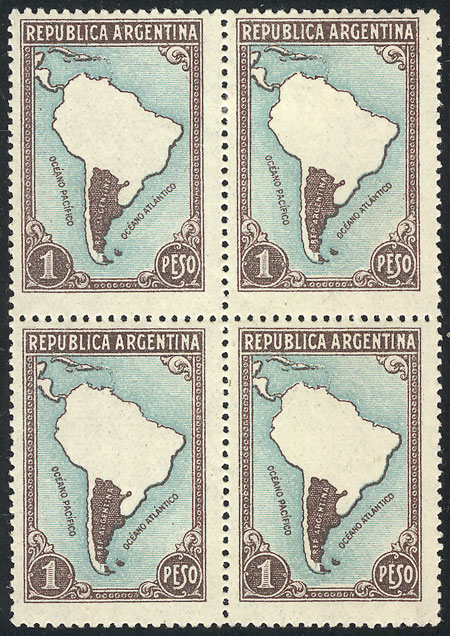 Lot 490 - Argentina general issues - Guillermo Jalil - Philatino Auction # 2347 ARGENTINA: Lot 490 - Argentina general issues - Guillermo Jalil - Philatino Auction # 2347 ARGENTINA: