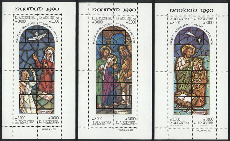Lot 1026 - Argentina souvenir sheets - Guillermo Jalil - Philatino Auction # 2347 ARGENTINA: Lot 1026 - Argentina souvenir sheets - Guillermo Jalil - Philatino Auction # 2347 ARGENTINA: