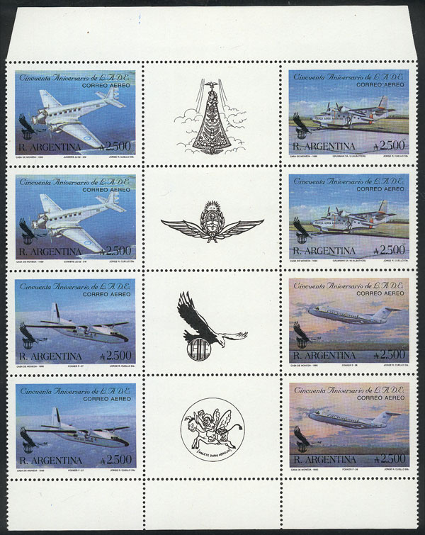 Lot 917 - Argentina general issues -  Guillermo Jalil - Philatino Auction # 2347 ARGENTINA: 