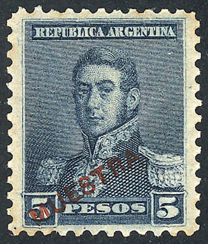 Lot 173 - Argentina general issues -  Guillermo Jalil - Philatino Auction # 2347 ARGENTINA: 