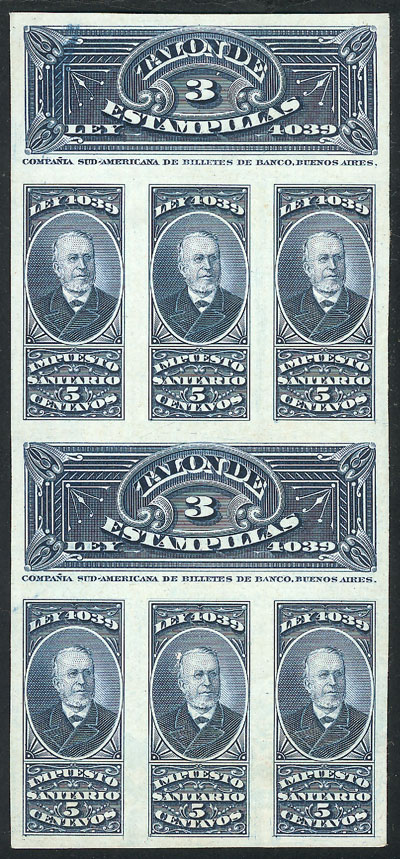 Lot 1290 - Argentina revenue stamps - Guillermo Jalil - Philatino Auction # 2347 ARGENTINA: Lot 1290 - Argentina revenue stamps - Guillermo Jalil - Philatino Auction # 2347 ARGENTINA: