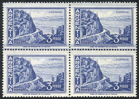 Lot 712 - Argentina general issues -  Guillermo Jalil - Philatino Auction # 2347 ARGENTINA: 